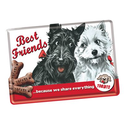 Nostalgic-Art Blechpostkarte Best Friends
